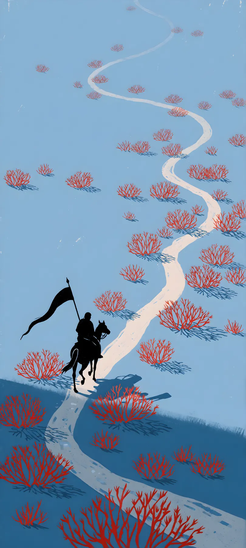 solitary standard-bearer