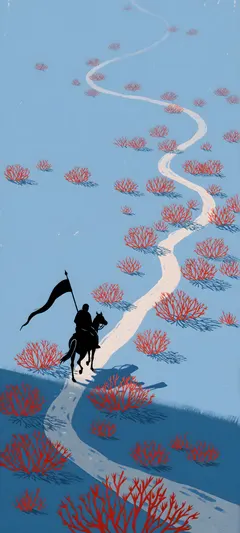 solitary standard-bearer