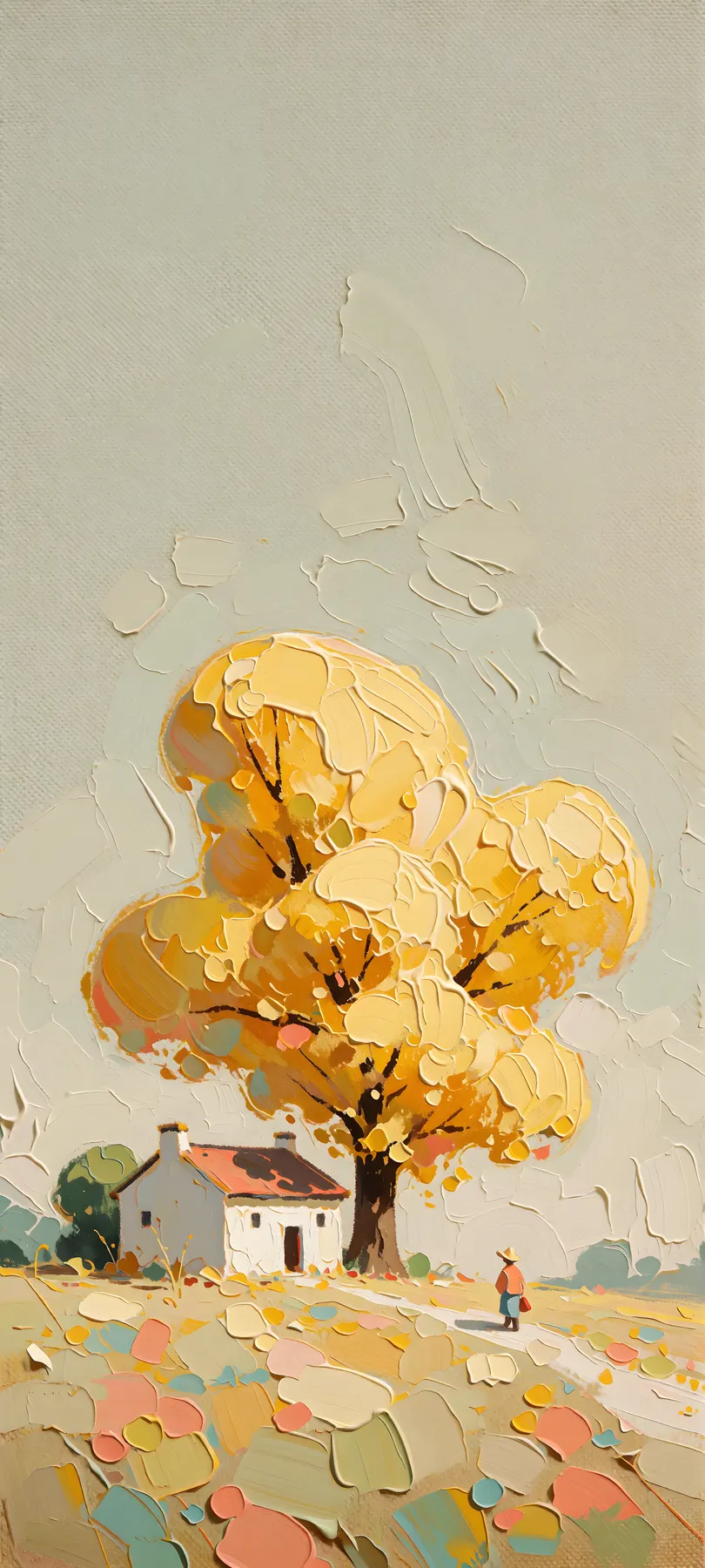 distant figure
