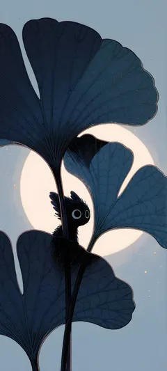 tiny forest spirit