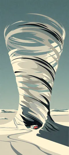 snow vortex