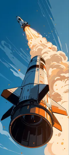 compact exploration rocket