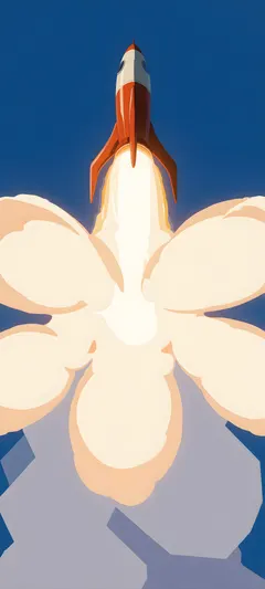 ginger-orange rocket