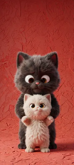 two kittens