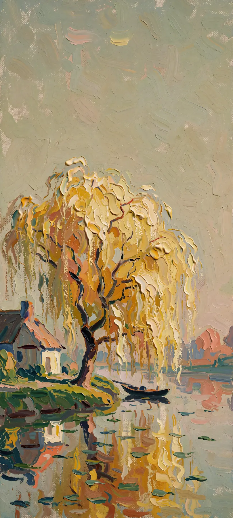 luminous golden willow