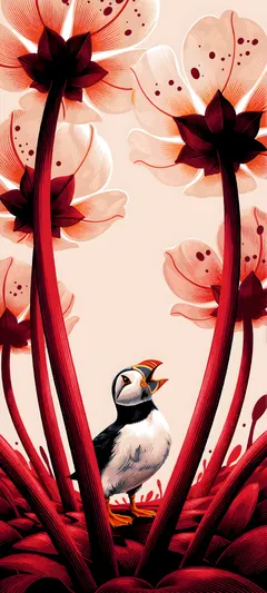 tiny puffin