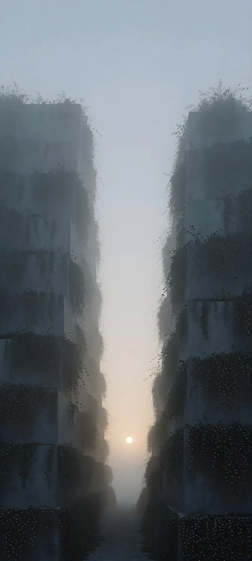 terraced garden towers