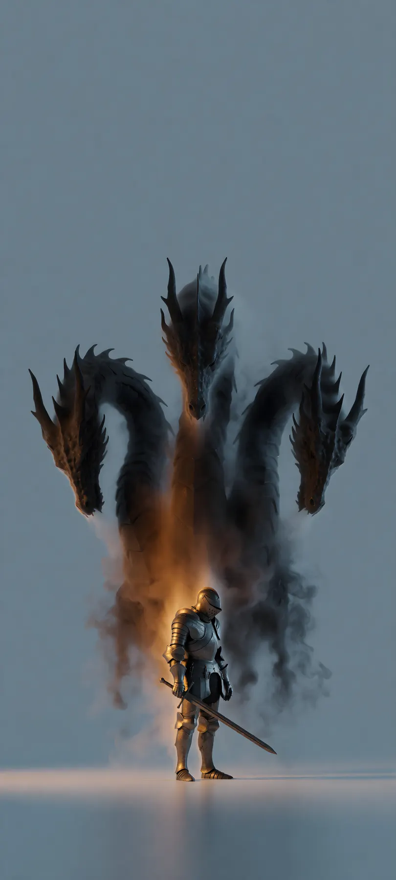 knight before draconic shadow