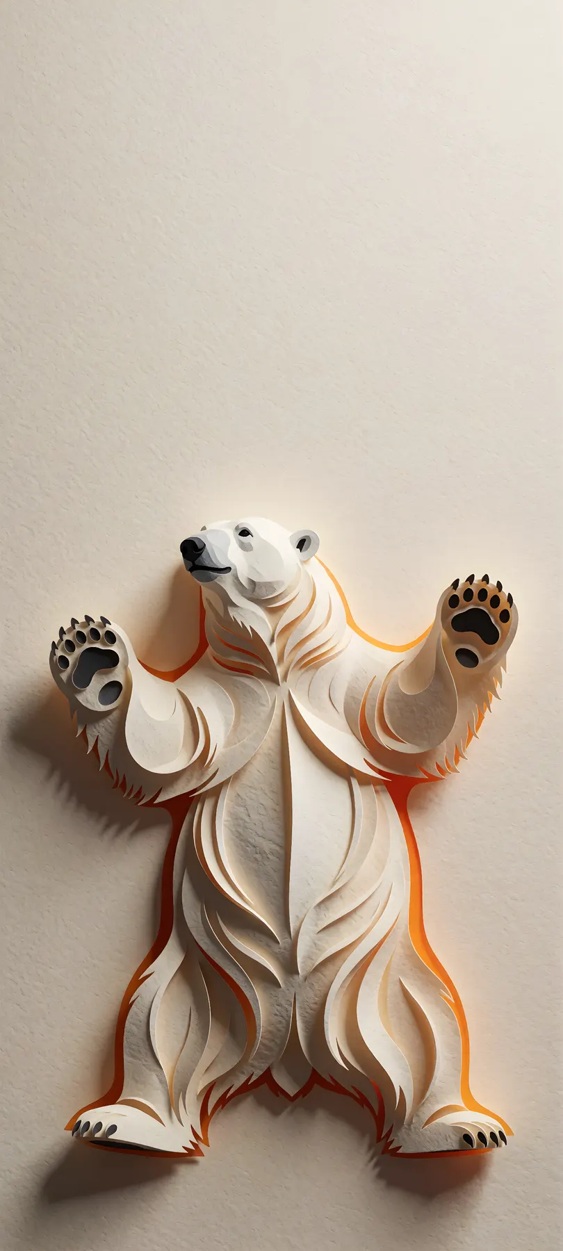 paper polar bear