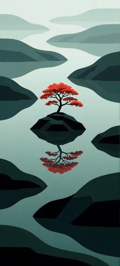 vertical reflection