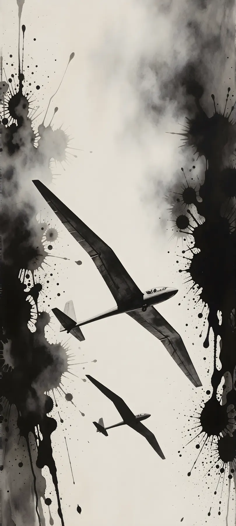 delta-wing glider