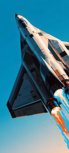 winged spaceplane