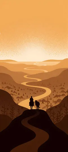 rider with pack animal