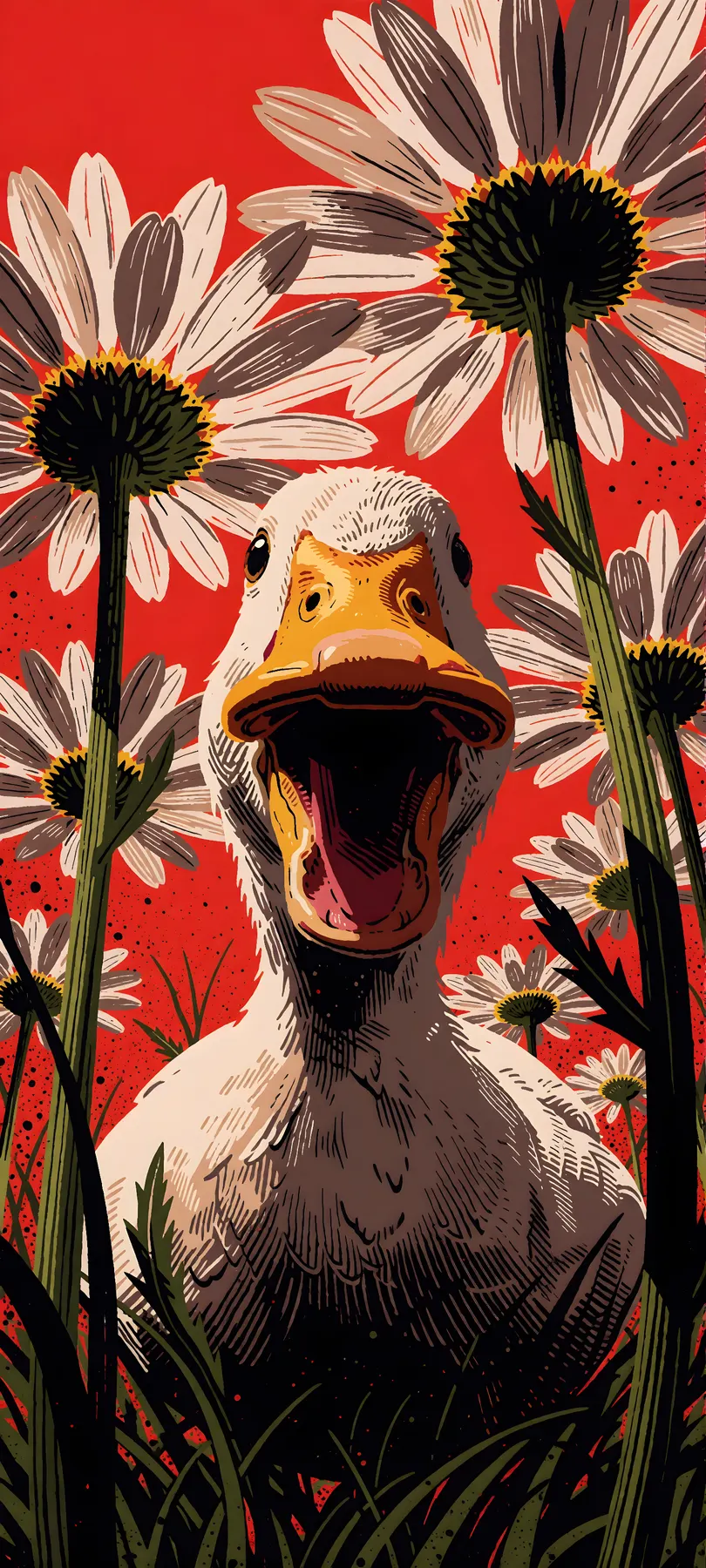 white duck