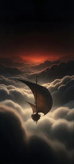 flying clipper ship