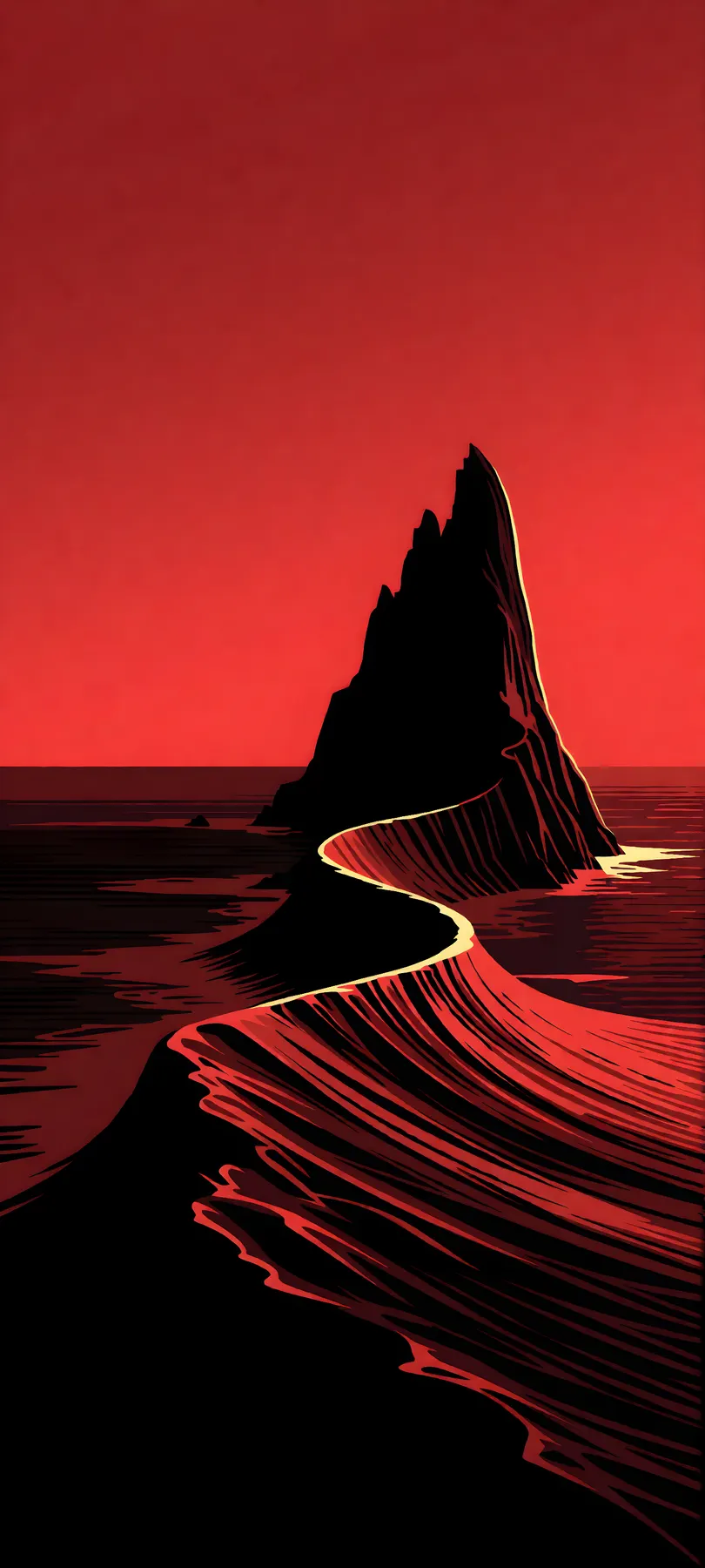sea cliff