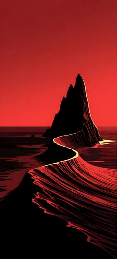 sea cliff