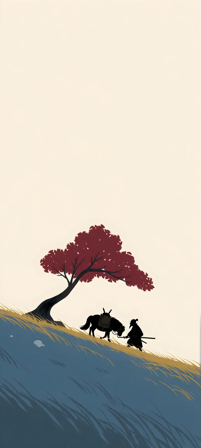 ronin leading pony