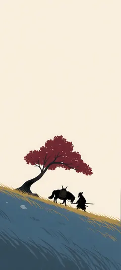 ronin leading pony