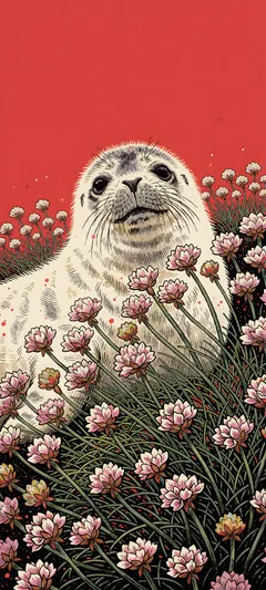 whiskered muzzle