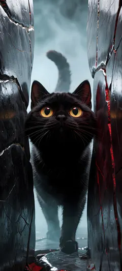 black cat