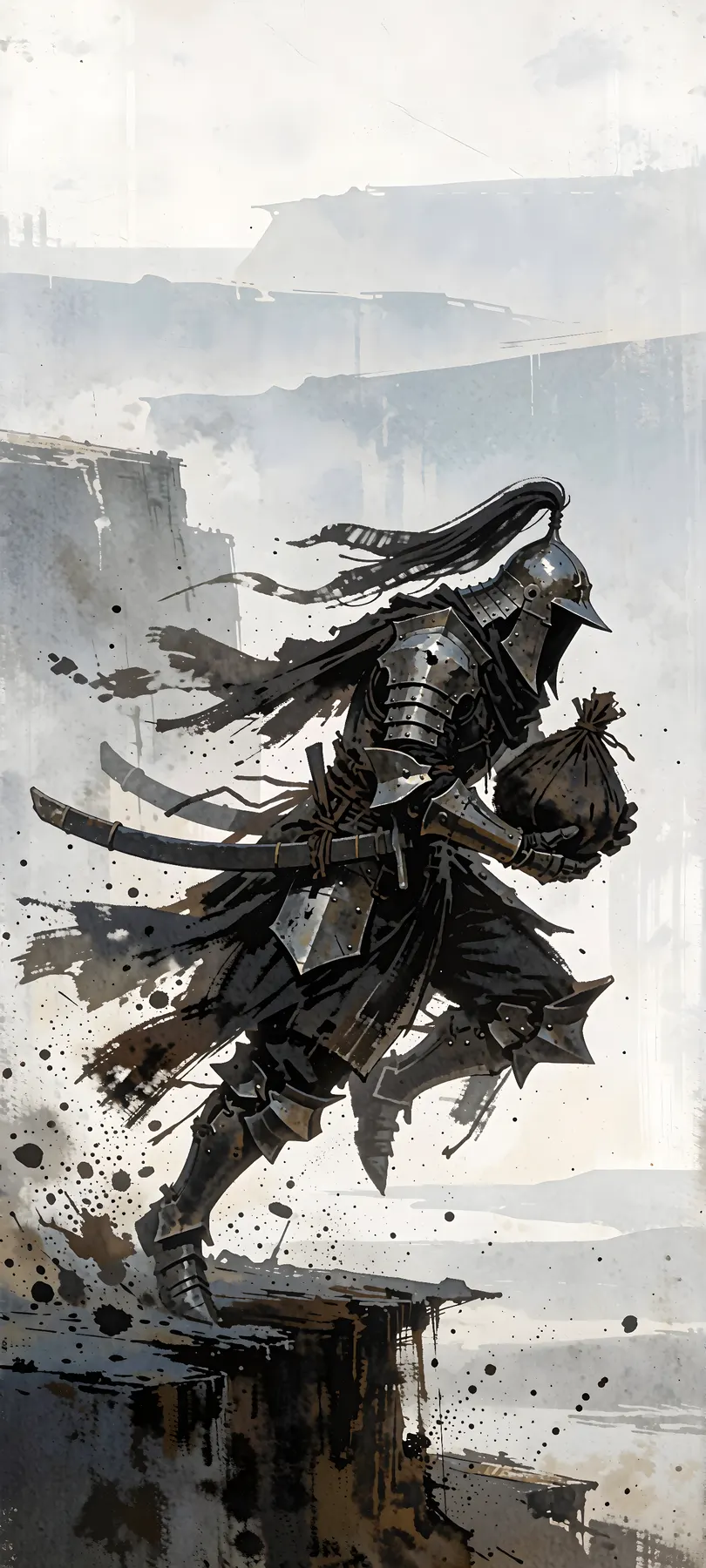 masked armored sentinel