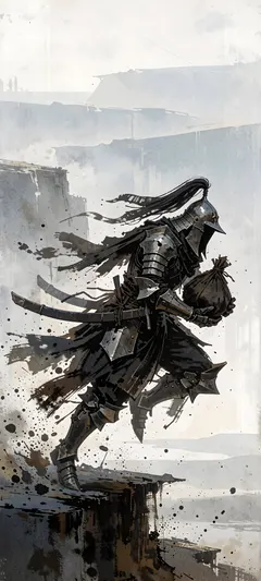 masked armored sentinel