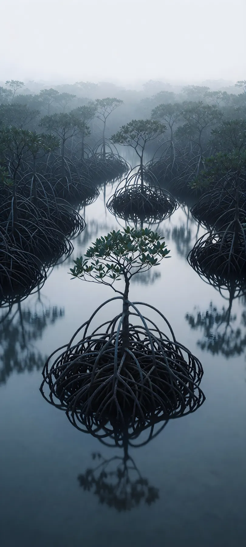 mangrove roots