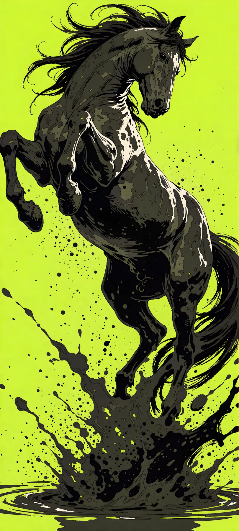 black-ink stallion