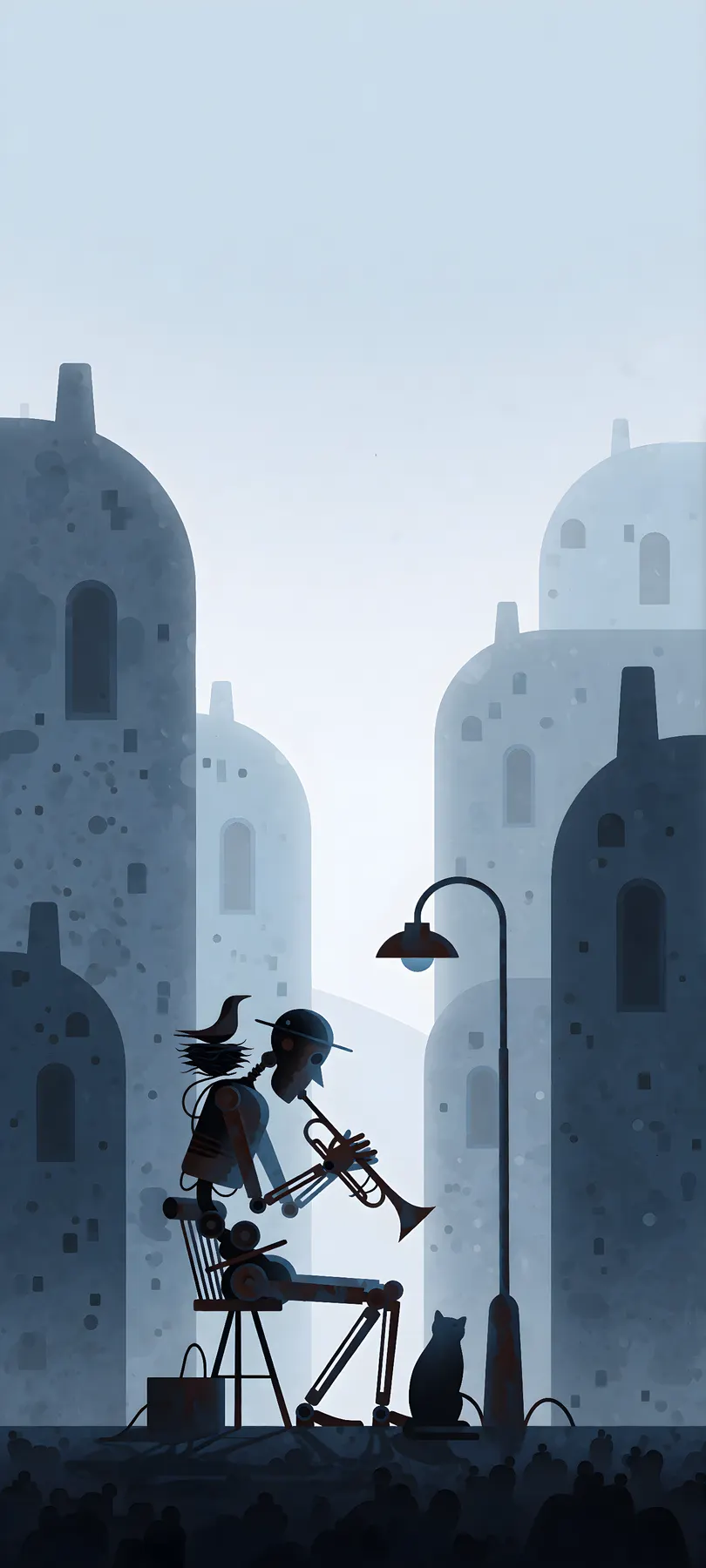 mechanical busker