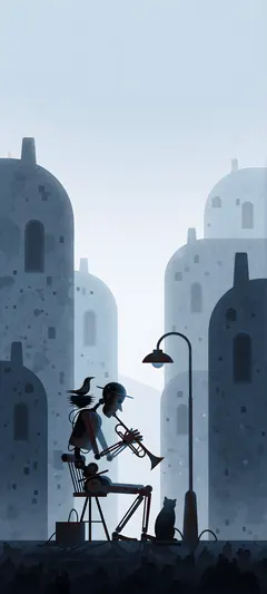 mechanical busker