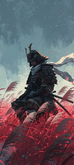 aged samurai