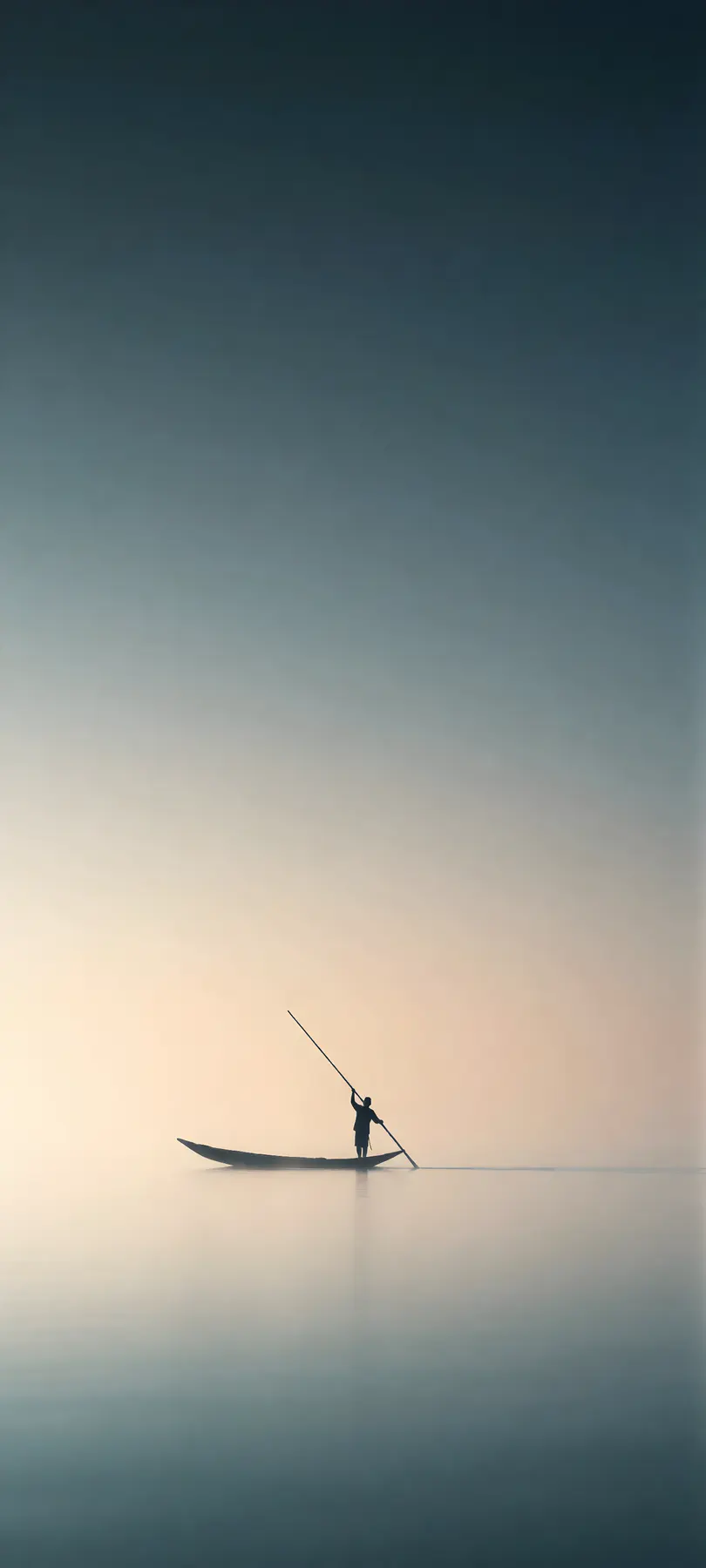 ferryman in boat