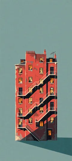weathered tenement