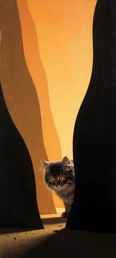 charcoal kitten