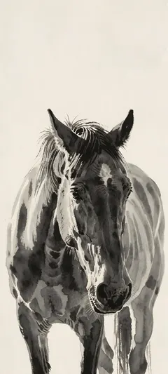 elderly horse