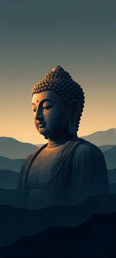 Buddha bust