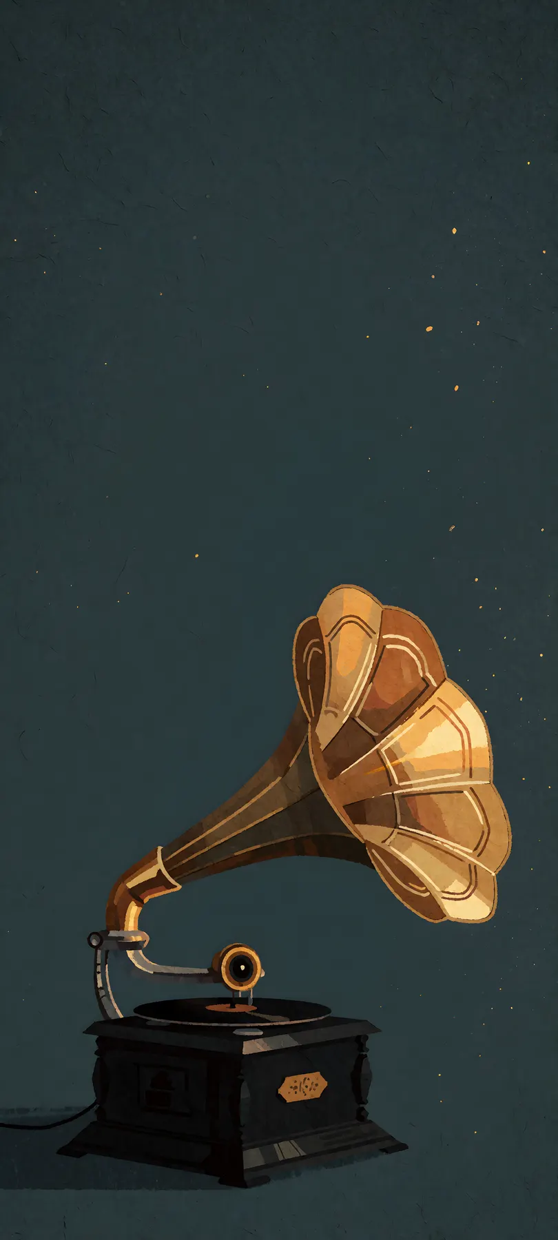 antique gramophone