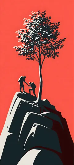 two hikers