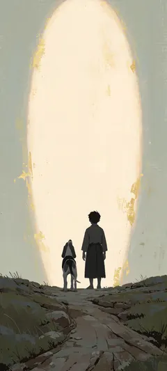 shepherd and hound