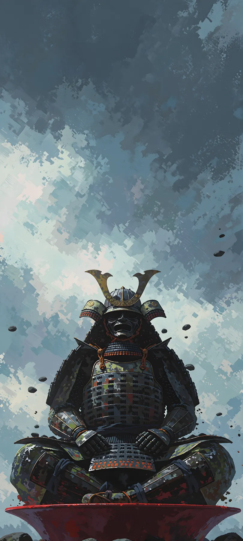 colossal empty samurai armor