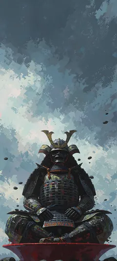 colossal empty samurai armor