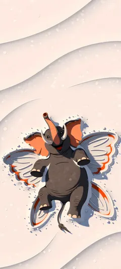 joyful elephant