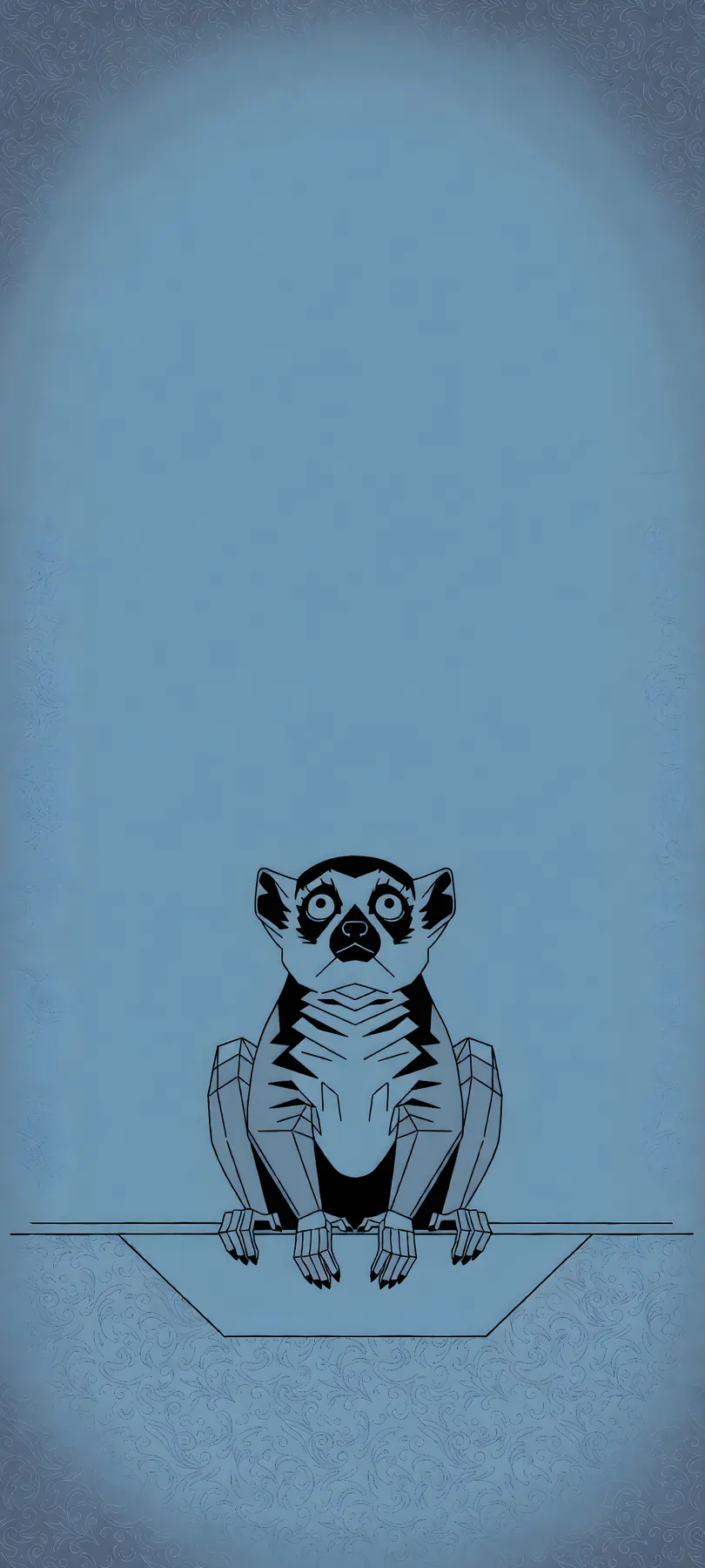 wide-eyed nocturnal lemur