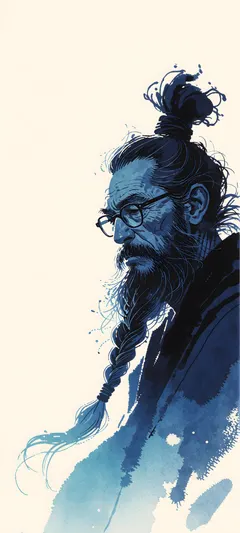 bearded man