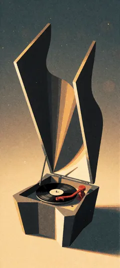 crimson tonearm