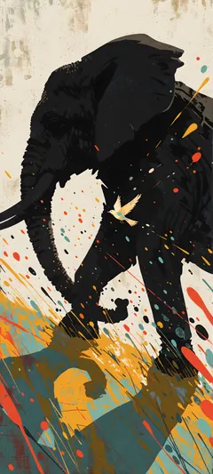 colossal shadow elephant