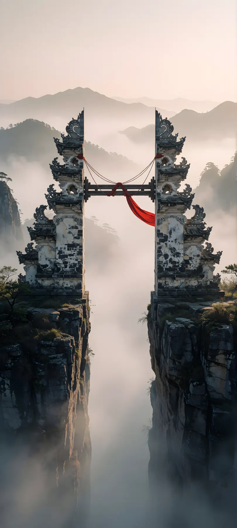 fractured ceremonial gate