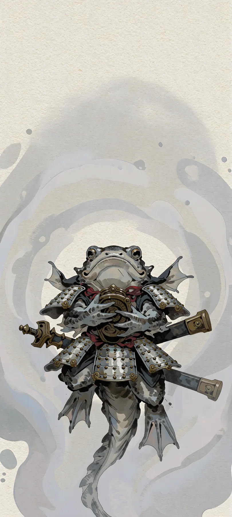 armored amphibian guardian