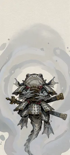 armored amphibian guardian